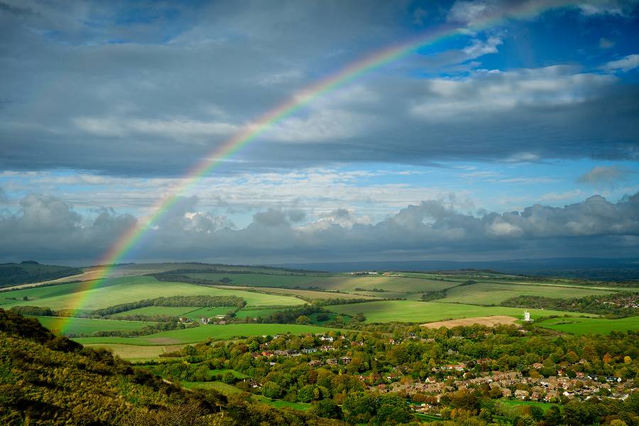 Ashcombe rainbow