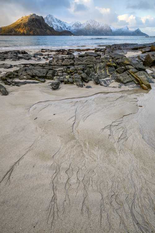 Haukland sand patterns